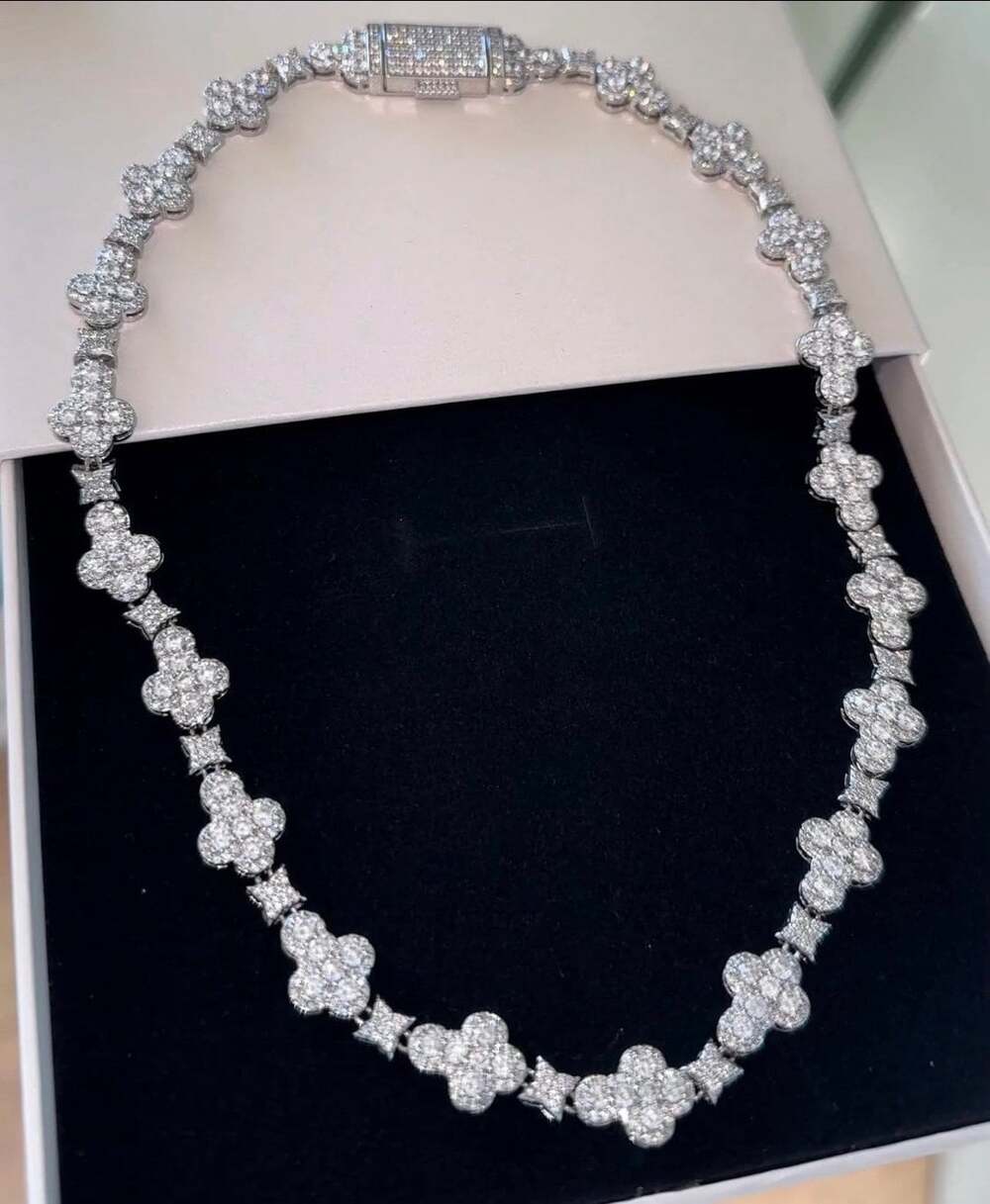 Tennis cross necklace 16inch